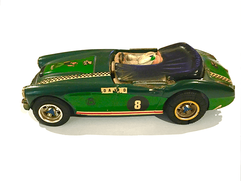 Voiture customisé par David étant jeune